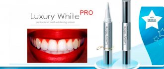 luxury white pro teeth whitening pencil can be carried with you