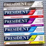 The healing properties of President toothpaste