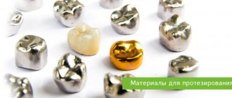 materials for dental prosthetics
