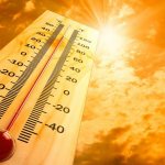changes in air temperature, sun, wind