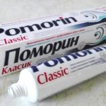 Pros and cons of Pomorin toothpaste