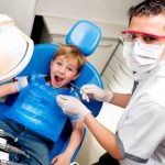 Серебрение молочных зубов у детей